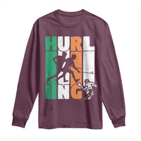 Irish Hurling Hurler Long Sleeve Shirt
