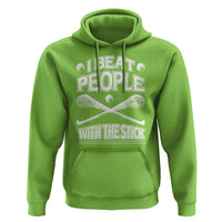 Funny Irish Hurling Hoodie I Beat People With a Stick