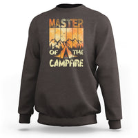 Funny Camping Sweatshirt Master Of The Campfire - Wonder Print Shop