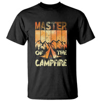 Funny Camping T Shirt Master Of The Campfire - Wonder Print Shop