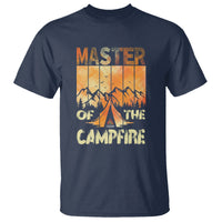 Funny Camping T Shirt Master Of The Campfire - Wonder Print Shop