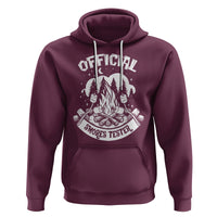 Funny Camping Hoodie Official Smores Tester - Wonder Print Shop