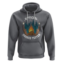 Funny Camping Hoodie Official Smores Tester - Wonder Print Shop
