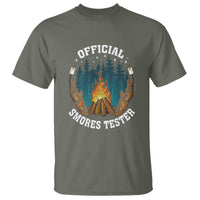 Funny Camping T Shirt Official Smores Tester - Wonder Print Shop