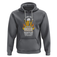 Camping Hoodie I Light Fires And Make Beer Disappear What's Your Superpower - Wonder Print Shop