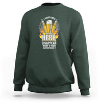Camping Sweatshirt I Light Fires And Make Beer Disappear What's Your Superpower - Wonder Print Shop