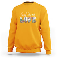 Scouting Sweatshirt Girl Scout Life Girls Cookie Camping - Wonder Print Shop