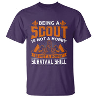 Scouting T Shirt Being A Scout Is Not A Hobby It's A Post Apocalyptic Survival Skill - Wonder Print Shop