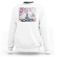 Je T'aime I Love Eiffel Paris French France Travel Sweatshirt - Wonder Print Shop