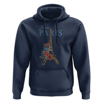 Je T'aime I Love Eiffel Paris French France Travel Hoodie - Wonder Print Shop