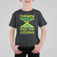 Jamaica Family Trip 2024 T Shirt For Kid Beach Vacation Matching Jamaican Caribbean - Wonder Print Shop