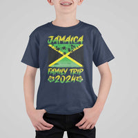 Jamaica Family Trip 2024 T Shirt For Kid Beach Vacation Matching Jamaican Caribbean - Wonder Print Shop