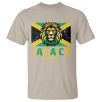 Jamaican Independence EST 1962 Jamaica Flag Lion T Shirt - Wonder Print Shop