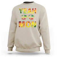 Funny Yeah Mon Jamaican Jamaica Reggae Sweatshirt - Wonder Print Shop