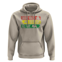 Jamaica Reggae Lover Hoodie Good Vibes Everyday All Day - Wonder Print Shop