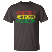 Jamaica Reggae Lover T Shirt Good Vibes Everyday All Day - Wonder Print Shop