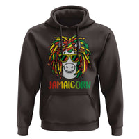 Funny Jamaicorn Jamaican Reggae Unicorn Hoodie - Wonder Print Shop