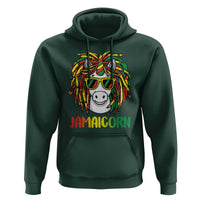 Funny Jamaicorn Jamaican Reggae Unicorn Hoodie - Wonder Print Shop