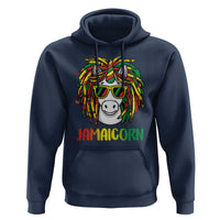 Funny Jamaicorn Jamaican Reggae Unicorn Hoodie - Wonder Print Shop