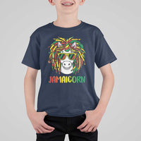 Funny Jamaicorn Jamaican Reggae Unicorn T Shirt For Kid - Wonder Print Shop