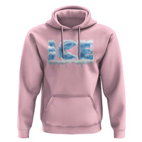 Couple Matching Fire And Ice Hoodie Typographic Ice