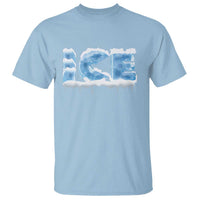 Couple Matching Fire And Ice T Shirt Typographic Ice