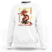 Lunar New Year Chinese Happy 2024 Year of the Dragon Sweatshirt - Wonder Print Shop