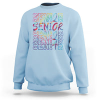 Tie Dye Senior Graduation Of 2024 Tie Dye Sweatshirt - Wonder Print Shop