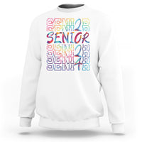 Tie Dye Senior Graduation Of 2024 Tie Dye Sweatshirt - Wonder Print Shop
