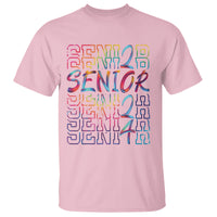 Tie Dye Senior Graduation Of 2024 T Shirt - Wonder Print Shop