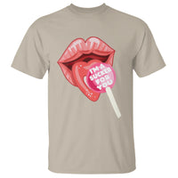 Valentine's Day T Shirt I'm A Sucker For You Candy Pop Lollipop - Wonder Print Shop