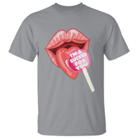 Valentine's Day T Shirt I'm A Sucker For You Candy Pop Lollipop - Wonder Print Shop