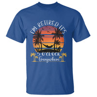 It's 5 O'Clock Everywhere I'm Retired Retirement At Beach Sunset Summer T Shirt - Wonder Print Shop
