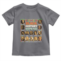 Black History Toddler T Shirt Remembering The Past Shaping The Future
