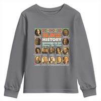 Black History Youth Sweatshirt Remembering The Past Shaping The Future