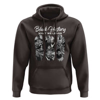 What We Learn From Black History Hoodie Martin Malcolm Harriet Angela Rosa Frederick
