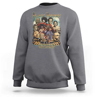 Black History Sweatshirt Remembering Our Legends Martin Malcolm Harriet Rosa Frederick