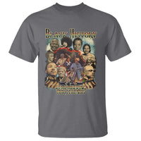 Black History T Shirt Remembering Our Legends Martin Malcolm Harriet Rosa Frederick