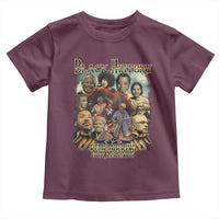 Black History Toddler T Shirt Remembering Our Legends Martin Malcolm Harriet Rosa Frederick