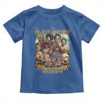 Black History Toddler T Shirt Remembering Our Legends Martin Malcolm Harriet Rosa Frederick