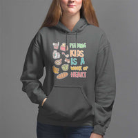 Lunch Lady Hoodie Feeding Kids Is A Work of Heart - Wonder Print Shop