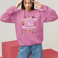 Lunch Lady Sweatshirt I Love My Job For All The Little Reasons - Wonder Print Shop