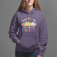 Lunch Lady Hoodie Today Is A Great Day I Serve Awesome Students - Wonder Print Shop