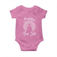 Law Of Attraction Baby Onesie Manifest That Shit