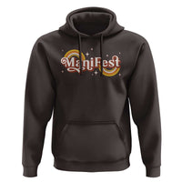 Manifest Hoodie Retro Groovy Rainbow Law Of Attraction