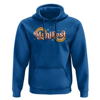 Manifest Hoodie Retro Groovy Rainbow Law Of Attraction