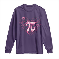 Coquette Pi Day Long Sleeve Shirt Cute Girl Math