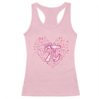 Coquette Pi Day Racerback Tank Top Cute Girl Math