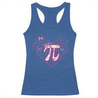 Coquette Pi Day Racerback Tank Top Cute Girl Math