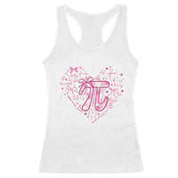 Coquette Pi Day Racerback Tank Top Cute Girl Math